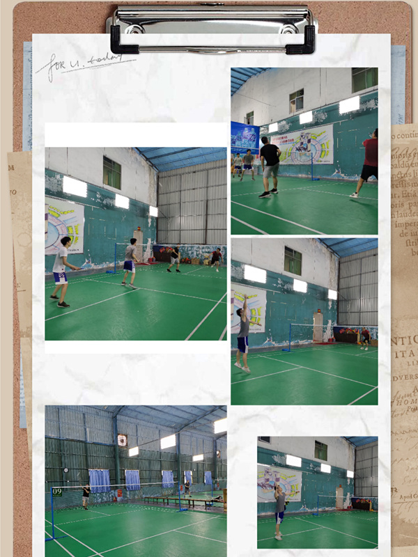 羽毛球比賽男子雙打、單打